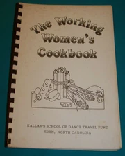 Kallam's School of Dance Eden, North Carolina Cookbook c. 1979