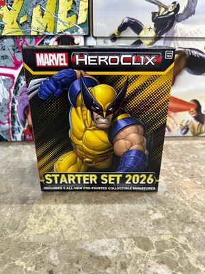 2026 HeroClix Marvel Starter Set - Wolverine, X-Men Edition