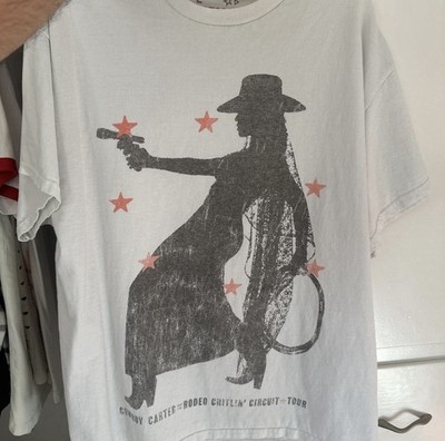 Beyonce Cowboy Carter Merch White Shirt Bought At Los Angeles Sofi Stadium L