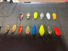 Trout Spoon Lures, 14-piece set for Area Fishing