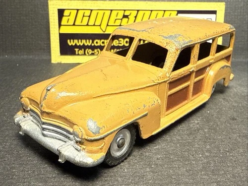 1950-60 Dinky Toys - 27F 344 PLYMOUTH WOODY ESTATE - Tan/Brown - NO BOX - F