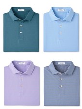 NEW MENS PETER MILLAR S/S HALES PERFORMANCE JERSEY Polo GOLF SHIRT, MEDIUM