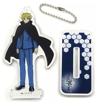 World Trigger Hughes LB Limited Acrylständer 10cm mit Kette und Sockel
