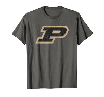Campus Lab Purdue University Boilermakers Distressed Primary T-Shirt