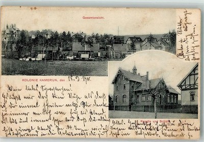 13639194 - 1000 Wedding Colony Cameroon Chapel School 1910