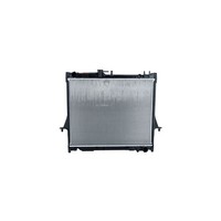 KüHler MotorküHlung KüHlrippen GelöTet 588 - 475 Mm Alu NRF FüR U.A. Isuzu D-MAX