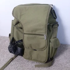 Picnic Time Brand Turismo Insulated Backpack Cooler Traveling, Olive Green