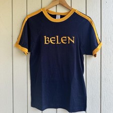 Vintage 80s Champion Belen T Shirt Ringer Size Medium