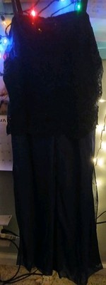 Women's Navy HAREM Evening Wear