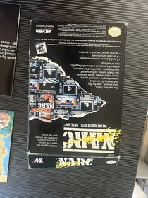 NARC (Nintendo NES) CIB W/ Poster, Tested & Working