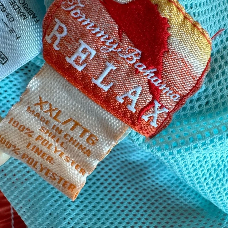 Tommy Bahama купальный костюм сундуки Неаполь солнце тени оранжевый белый размер XXL - Изображение 4 из 4