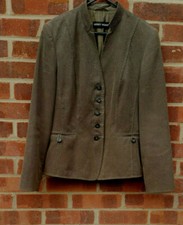 Gerry Weber Taupe Green Jacket Uk Size 12 Eu 38