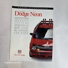 1996 Dodge Neon Accessories Dealership Brochure 1996 Dodge Neon Accessories Dealership Brochure