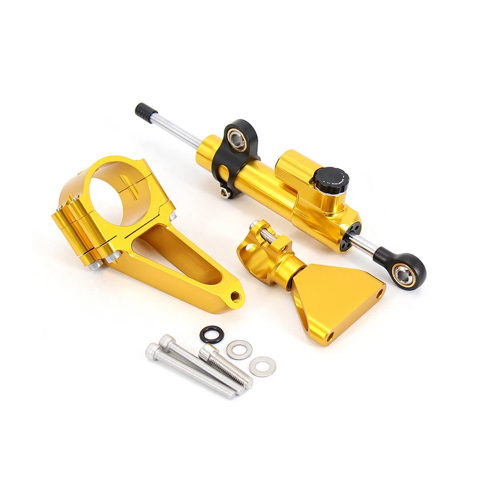 Kit de montaje de soporte amortiguador estabilizador de dirección para Honda CBR600 F4i 1999-2007 2006 Foto 2 de 4