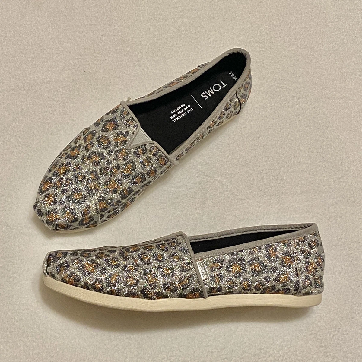 Cheetah toms shop flats