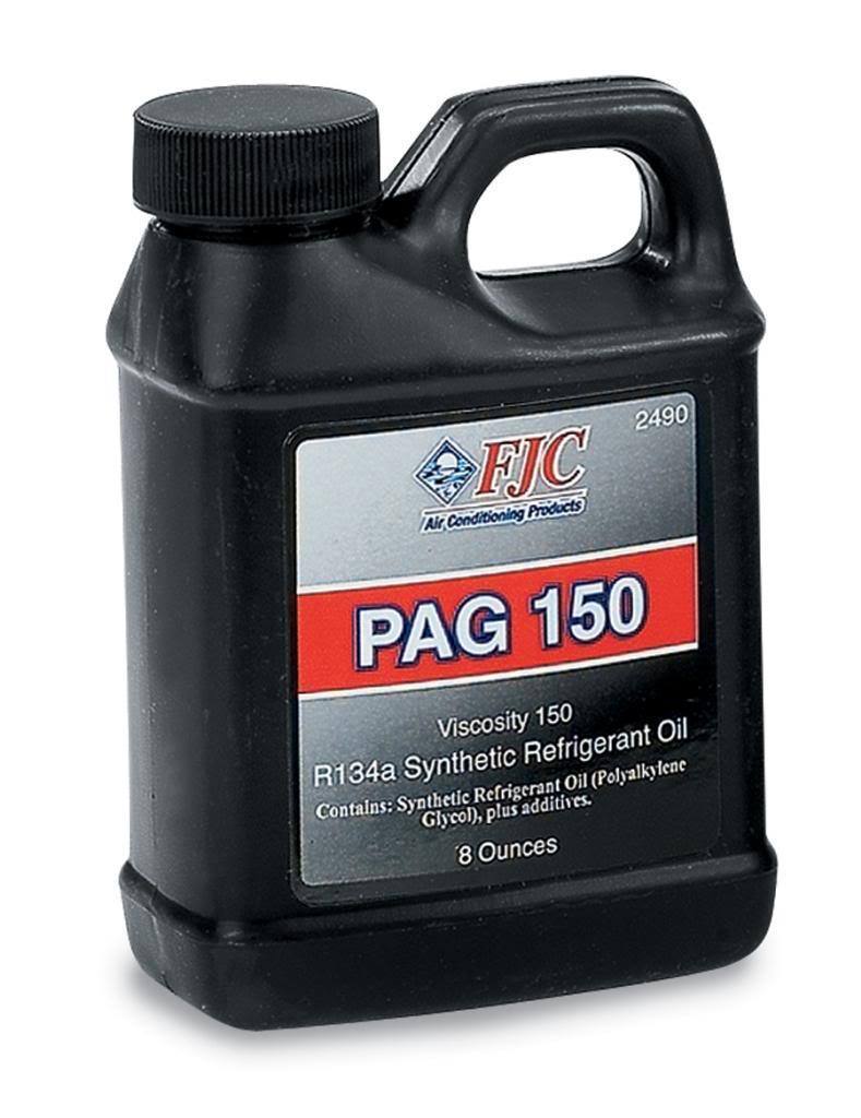 3 PACK - PAG 150 #2490 (8 oz) A/C Compressor Oil - A/C