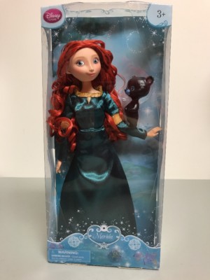 Disney Princess Merida Classic Doll includes Bear Cub Figurine - NEW
