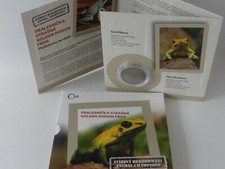 TSCHECHIEN 1 OZ SILBER MÜNZE COIN 2019-AUßERGEWÖHNLICHE TIERE-DER GOLDENE FROSCH