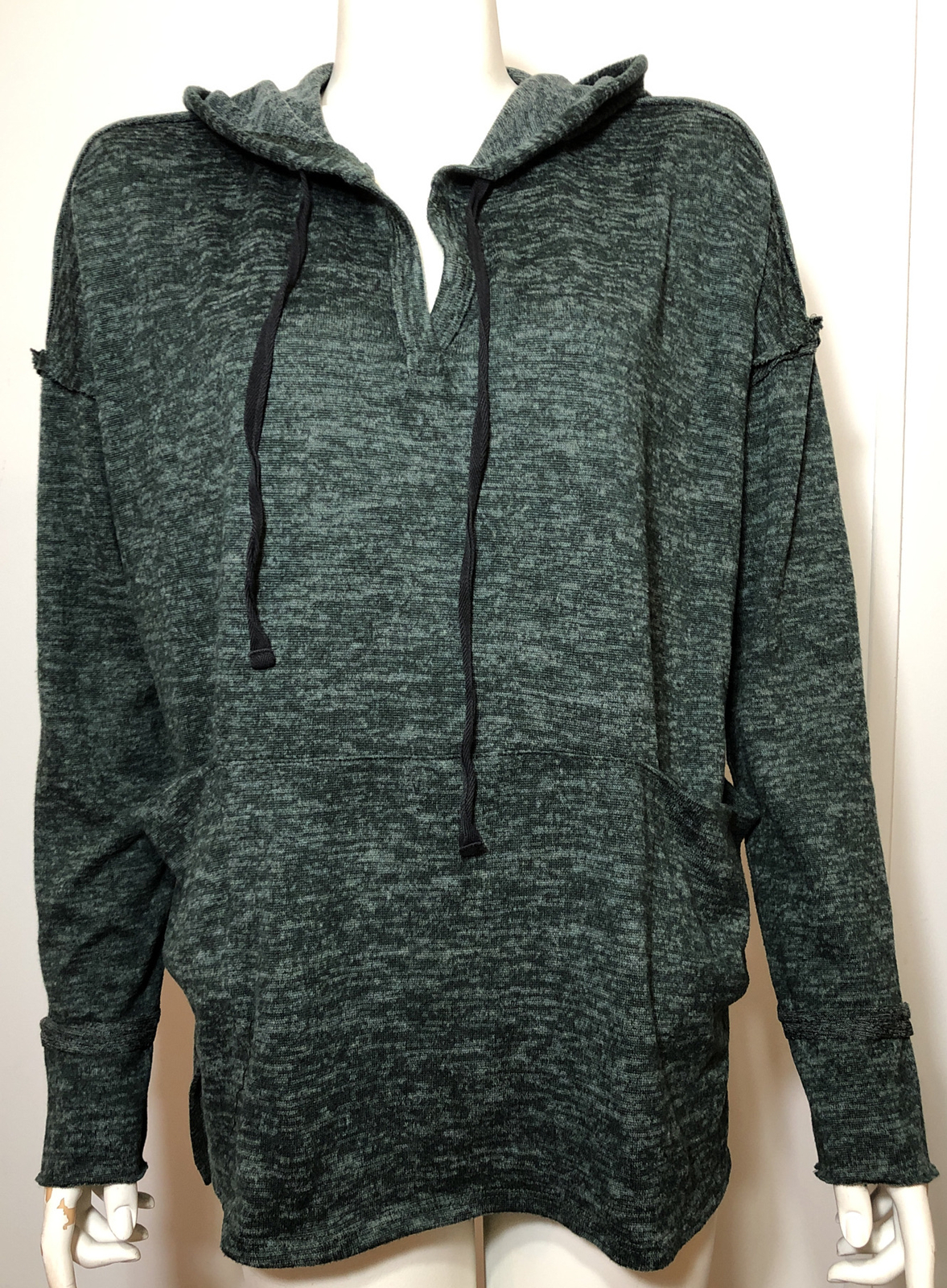 Caslon Womens Medium Hooded Sweater Dk 