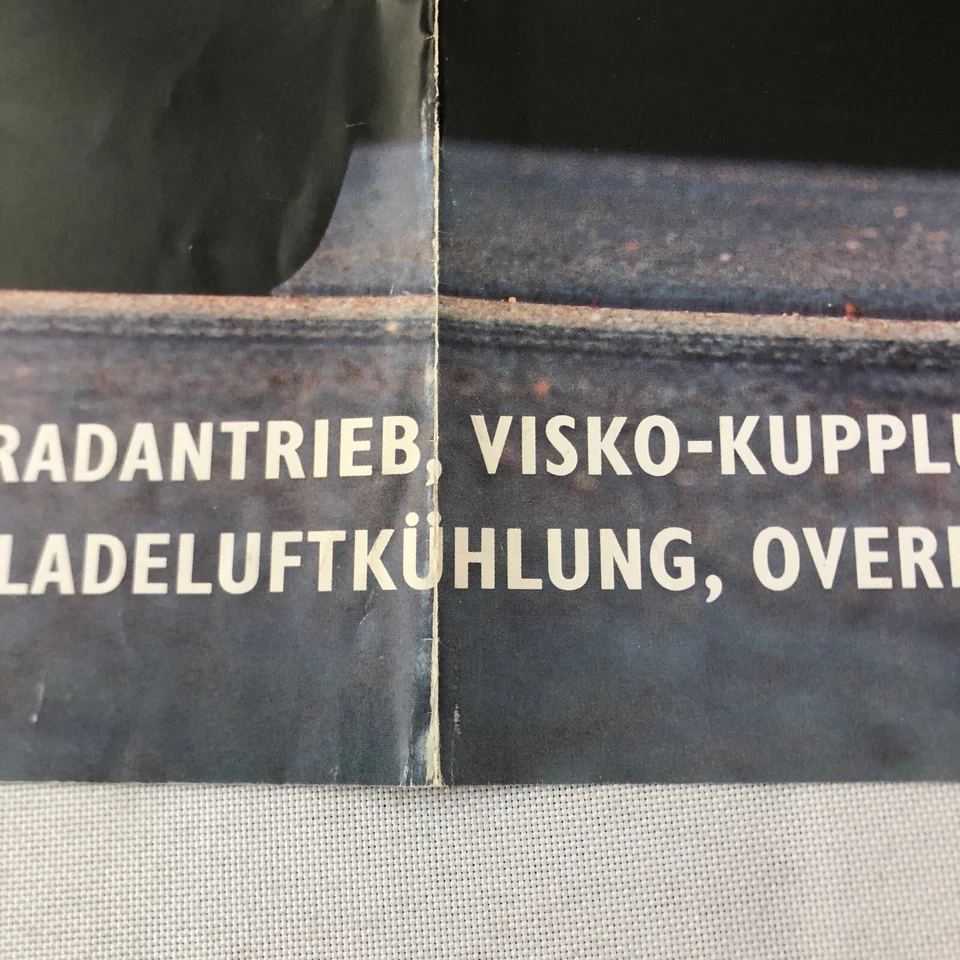 Póster alemán Lancia Delta HF Integrale 1987 folleto de ventas de automóviles Foto 4 de 4