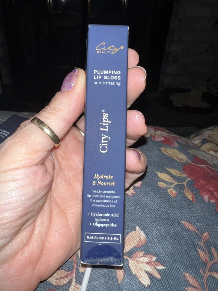 Brillo de labios City Lips City Beauty frambuesa relleno ENVÍO RÁPIDO Foto 2 de 4