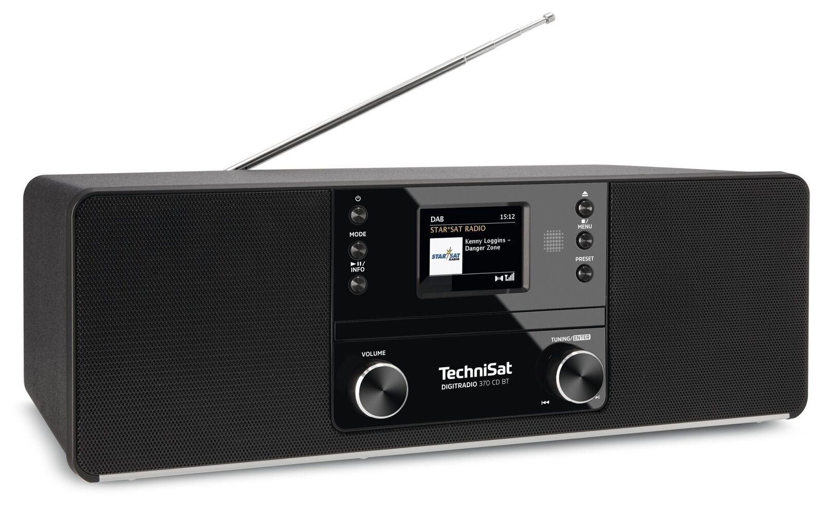 Thumbnail - Technisat Digitradio 370cd Bluetooth Dab+, Fm Persönlich Radio Schwarz