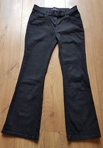 Marks and spencer Womens Boot cut Black Jeans Size 12 | eBay