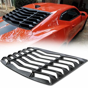 Abs Rear Window Louvers Cover Sun Shade For 2016 2019 Chevy Camaro Side Window Sunshades Aliexpress