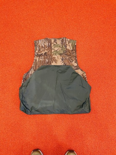 Sports Afield Camo Hunting Vest Back Pocket Size M - Picture 6 of 6