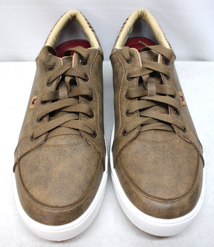 TWISTED X Men's 11.5 m Casual Shoes Size Lace Up Leather Brown Bomber MCA0055 - Picture 3 of 9