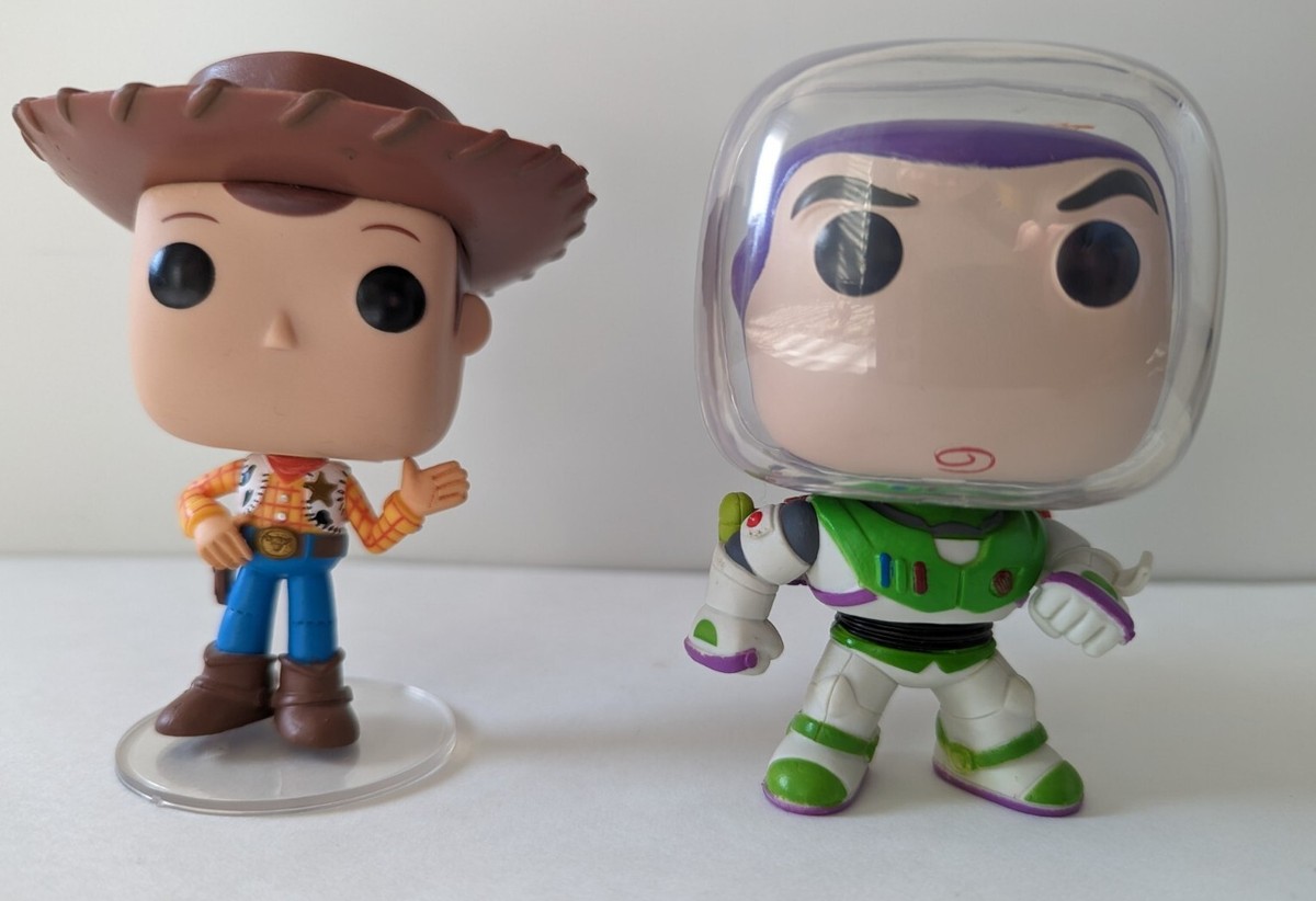 PIXAR Toy Story フィギュアセット Disney's Toy Story Woody #168 & Buzz Lightyear #169 Funko