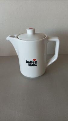 Kaffee Hag Kaffeekanne mit Herz auf dem Deckel * Schönwald *#k3