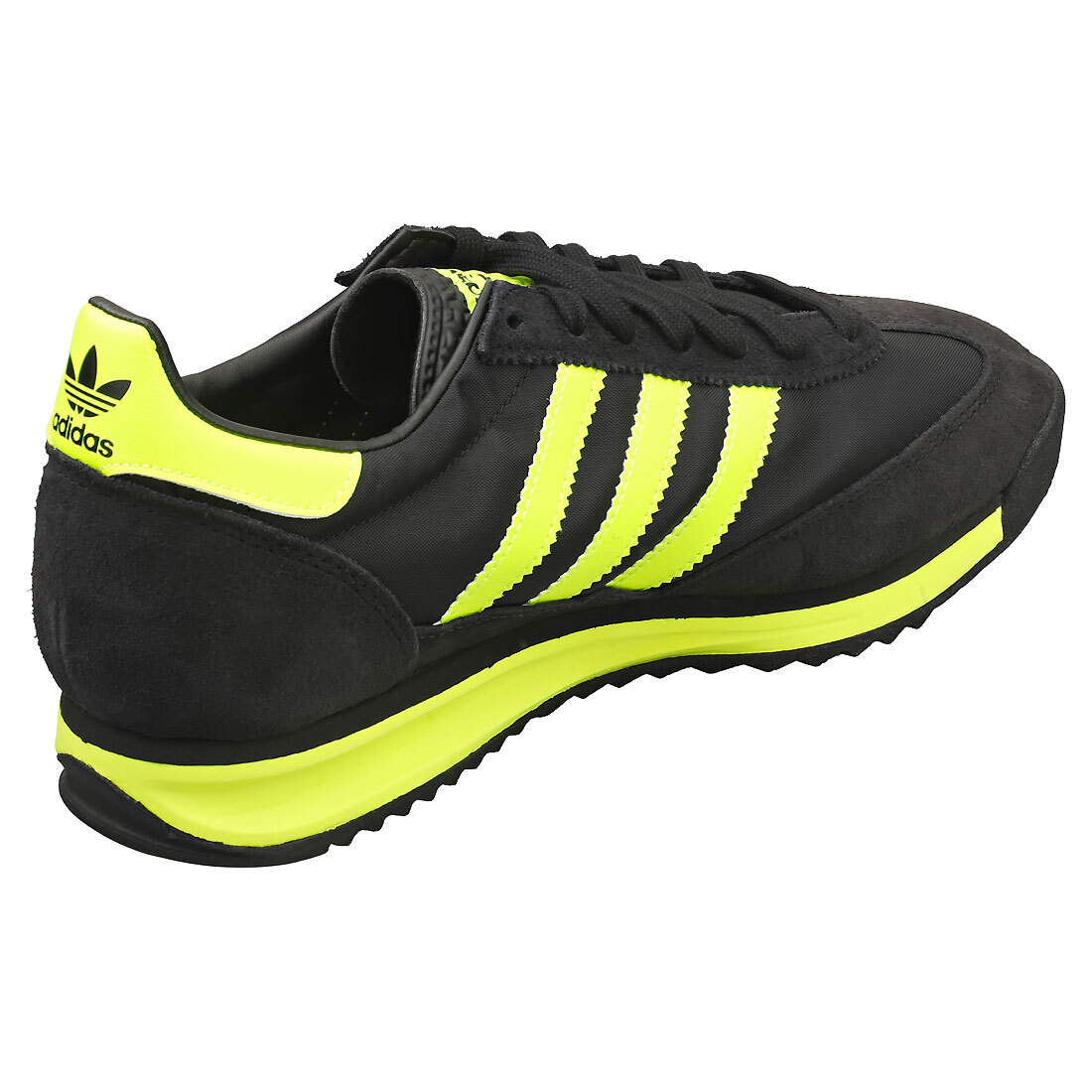 adidas SL72RS黒/イエロー27cm美品 adidas Sl 72 Rs Mens Fashion Sneakers in Black Yellow | eBay