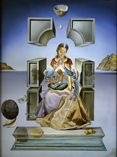 Salvador Dali 1949 The First Study for the Madonna - CANVAS or PRINT WALL ART - Picture 2 of 2