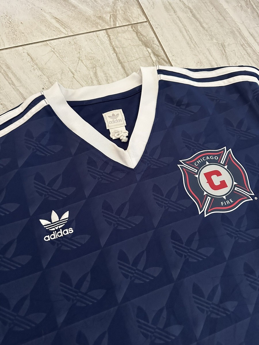 トップス adidas fire pattern soccer jersey L Amazon.com: Adidas Chicago Fire 22/23 MLS Men's Short Sleeve