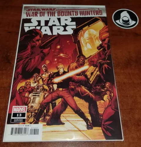 Star Wars (2020) #13, Crimson variant cover, Carlo Pagulayan & Jason Paz, Marvel