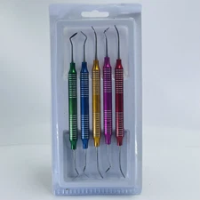 5Pcs/kit Dental Resin Filler Aesthetic Restoration Kit for Lm Resin Knife