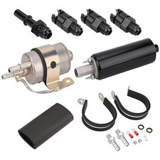 255lph Inline Ls Swap High Pressure Efi Fuel Pump Winstall Kit Gsl392 Walbro Ti