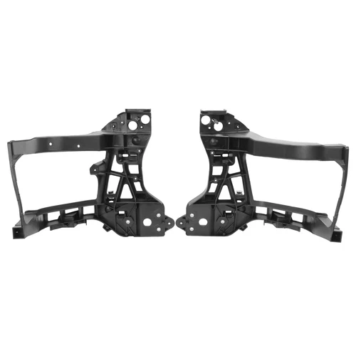 Par de soportes de montaje de faros de soporte de radiador para Dodge Ram 1500 2500 2013-2024 - Imagen 5 de 16