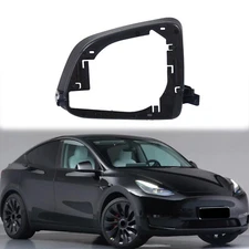 Right Side View Wing Door Mirror Cover Side Mirror Frame for Tesla Model Y 20-23