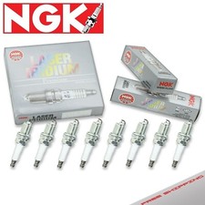 8 pcs NGK Laser Iridium Spark Plugs for 2011-2012 BMW Alpina B7L V8-4.4L