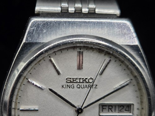 Orologio Seiko KING QUARTZ 5856-8070 Uomo Made in Japan JDM Giorno/Data c.Giugno 1988 - Foto 4 di 24