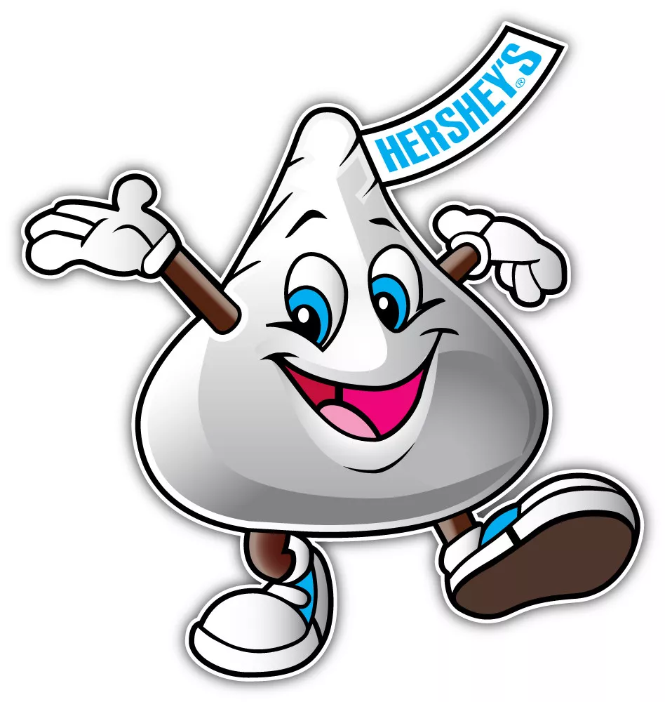 Kiss Of Hershey's Logo Sticker Car Bumper Decal- 3'' or 5'' | eBay