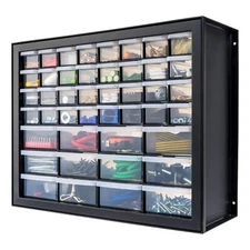 Tool Organizer Small Parts Cabinet Chest 44-Drawer Hardware El...