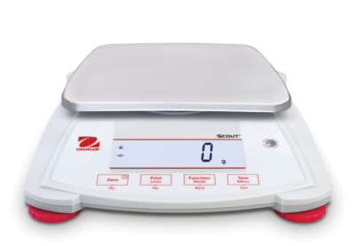 Ohaus Scout SPX2202 Portable Balance | 0.01g Readability, 2200g Capacity, Parts Counting