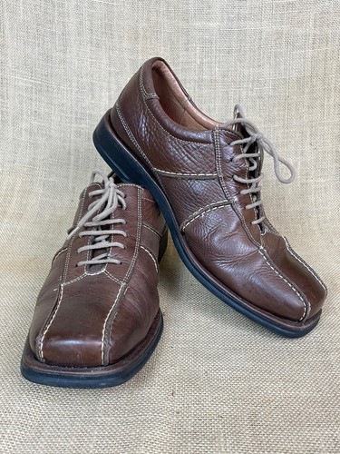Sandro Comfort Walk Brown Top Stitched 