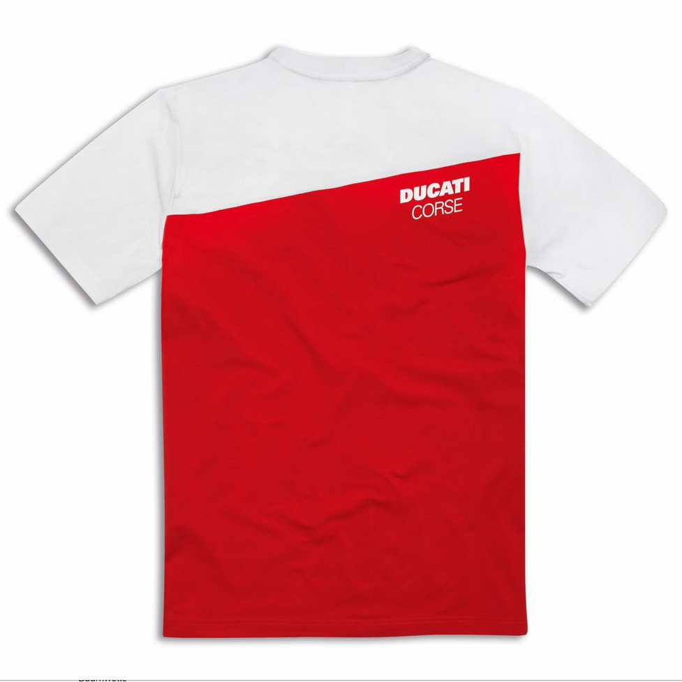 Ducati Corse DC Sport Short Sleeve T-Shirt White Red Black New | eBay