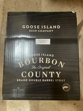 Goose Island Bourbon County Stout -  2019  Double Barrel Empty - Very Rare Item
