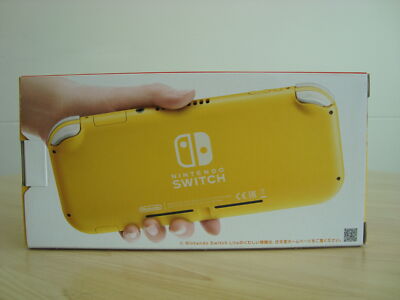 Nintendo Switch Lite Yellow Japan Console Portable Game Japanese