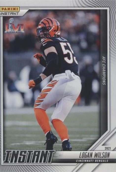 2021 Panini Instant NFL Logan Wilson #217 - 1 of 2